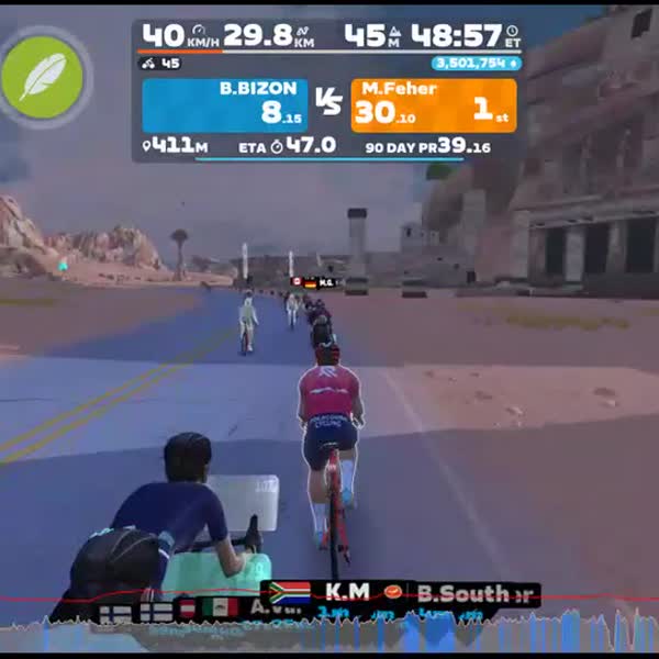 Zwift - Loop de Loop in Watopia