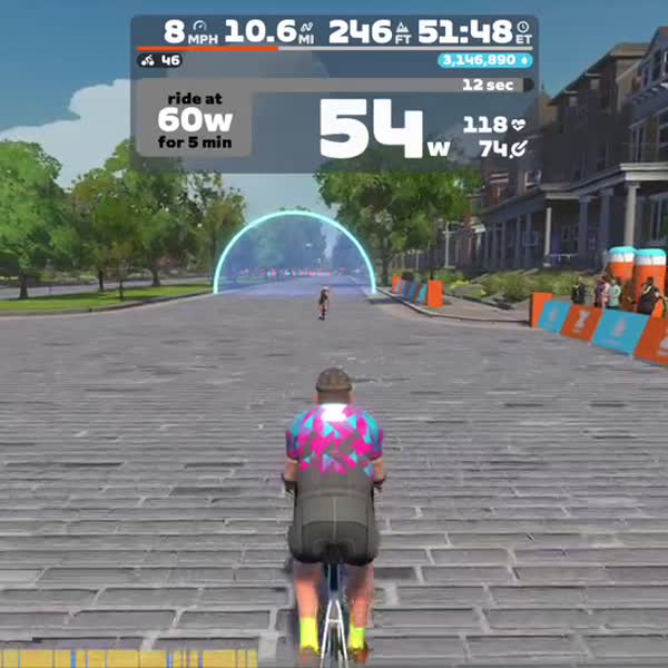 Zwift - Arise on The Fan Flats in Richmond
