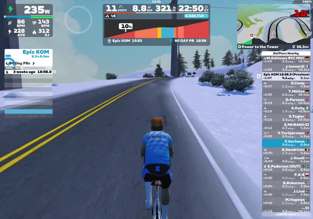 Zwift - Power to the Tower in Watopia
