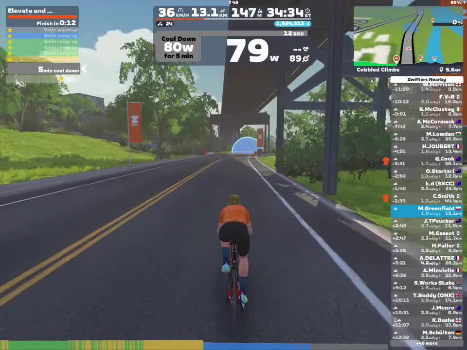 Zwift - Elevate and Escalate on Cobbled Climbs in Richmond