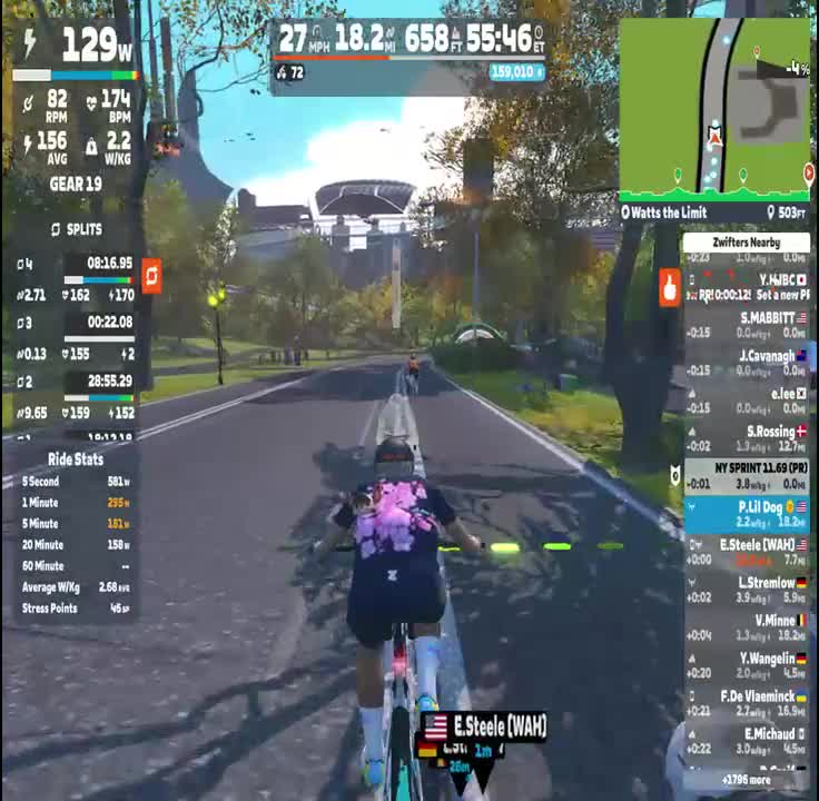 Zwift - Watts the Limit in New York