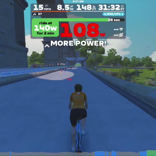 Zwift - Ramps on R.G.V. in France
