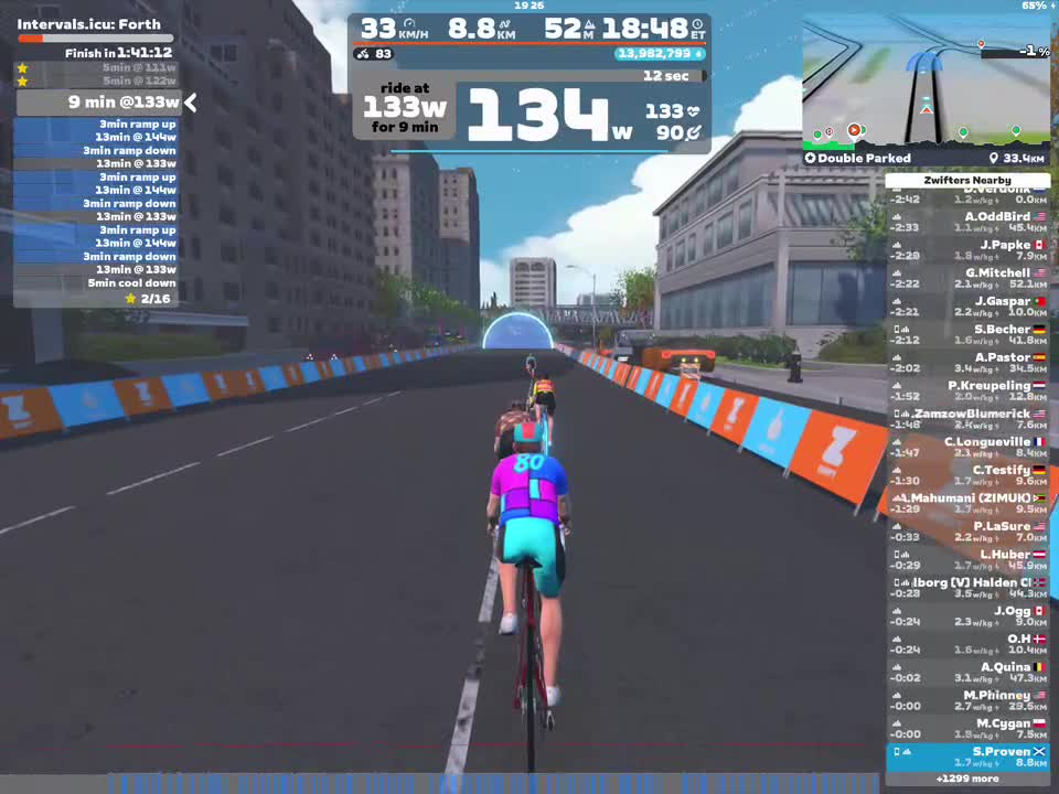Zwift - : Forth on Double Parked in New York