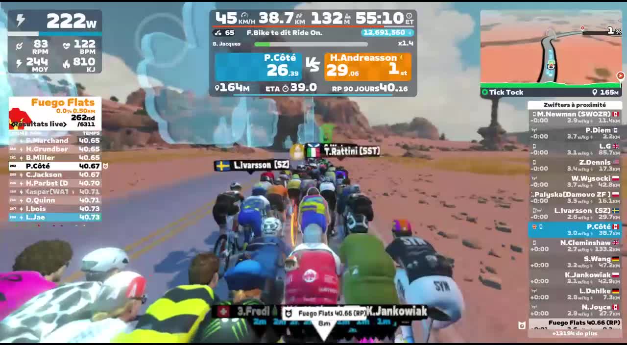 Zwift - Tick Tock in Watopia