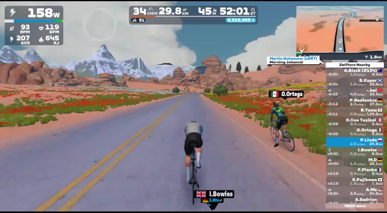 Zwift - Tick Tock in Watopia