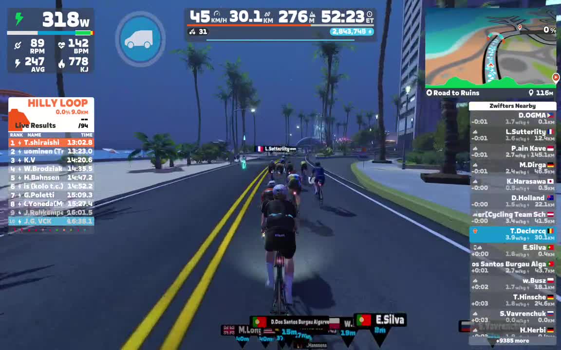 Zwift - Road to Ruins in Watopia