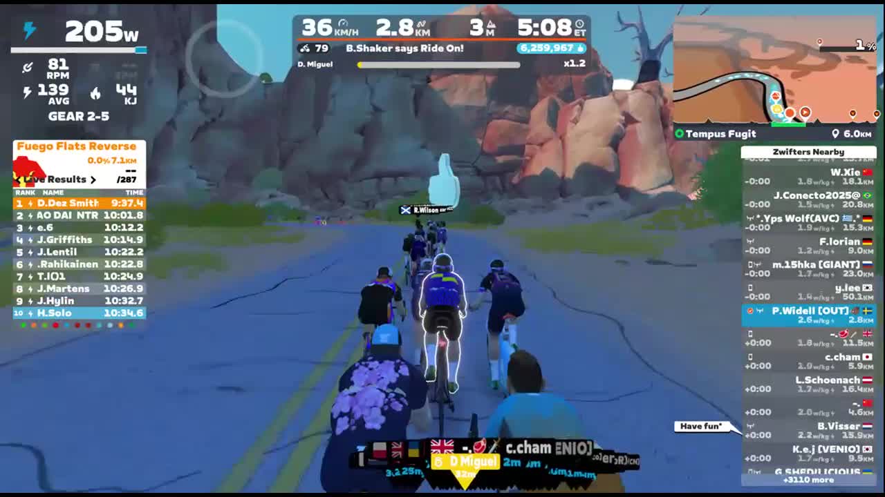 Zwift - Tempus Fugit in Watopia