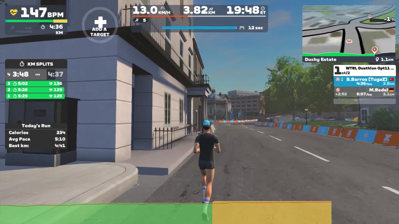 Zwift - Race: WTRL Duathlon Opt11 BIKE (Women) on Duchy Estate in Yorkshire