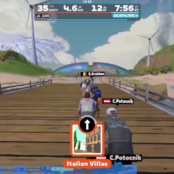 Zwift - Flat Route in Watopia