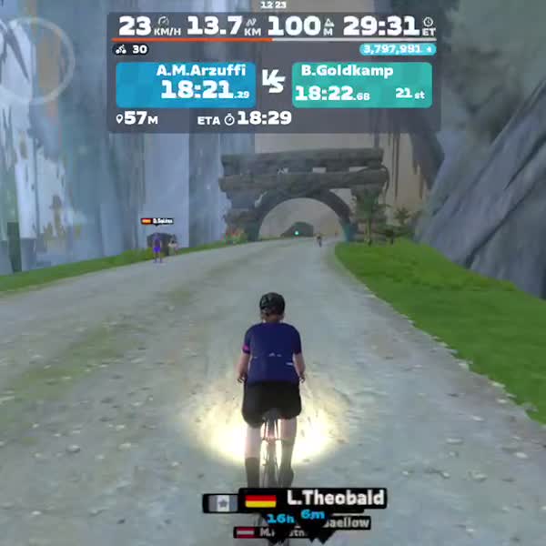 Back on the saddle after sickness