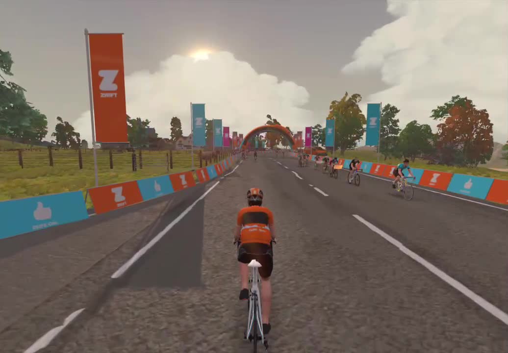 Back On That Zwift
