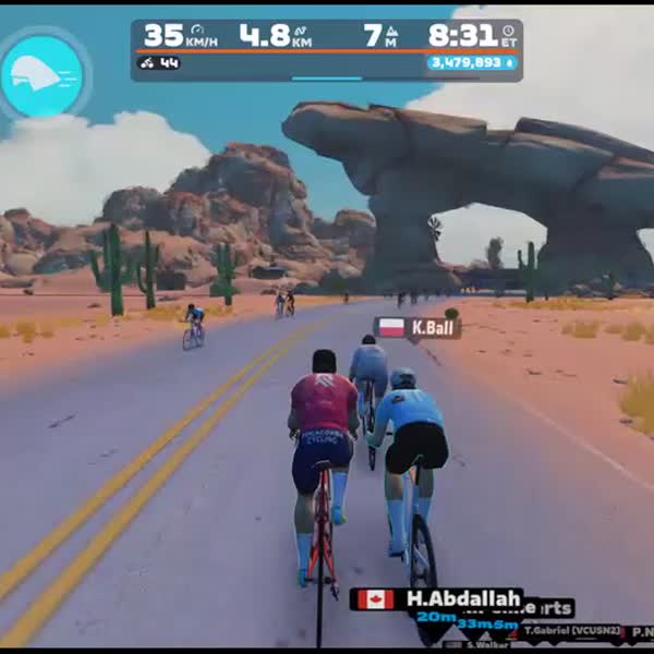 Zwift - Tick Tock in Watopia