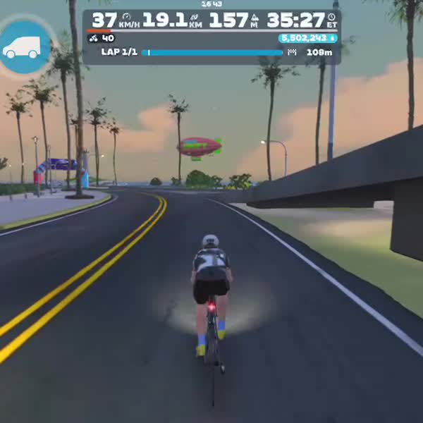 Zwift - Race: 3R Racing (D) on Ocean Lava Cliffside Loop in Watopia
