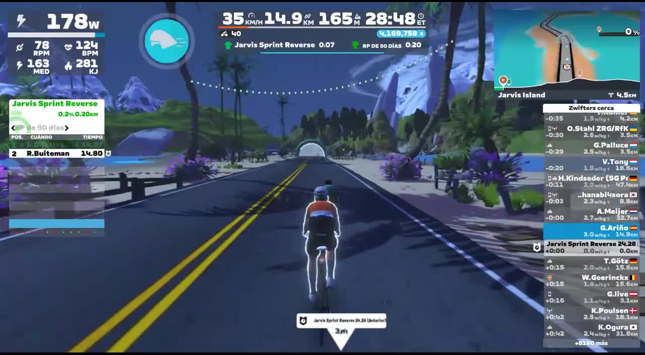 Zwift - Whole Lotta Lava in Watopia