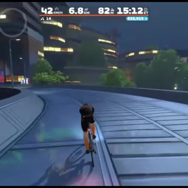 Zwift - Temples and Towers in Makuri Islands