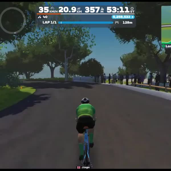 Zwift - Race: Stage 4: Fresh Outta '25: London Uprising (E) on London Uprising in London