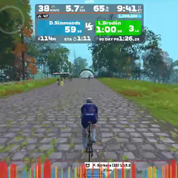 Zwift - Hell of the North in France