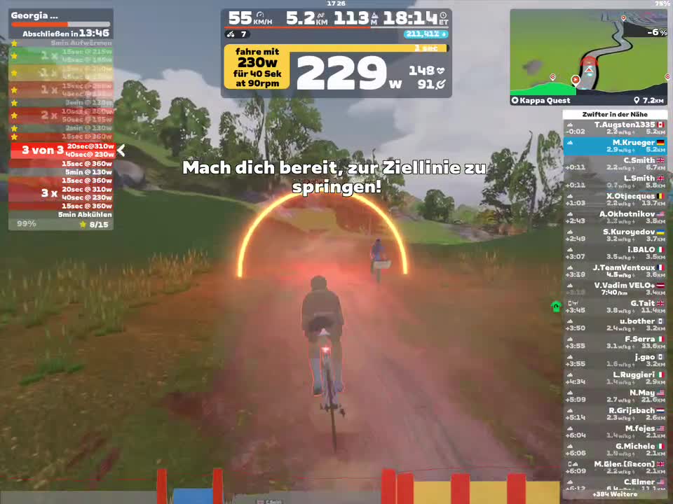 Zwift - Georgia Simmerling - Team Pursuit on Kappa Quest in Makuri Islands
