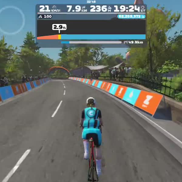 Zwift - Race: Zwift Epic Race - Bologna (C) on Bologna Time Trial in Bologna TT