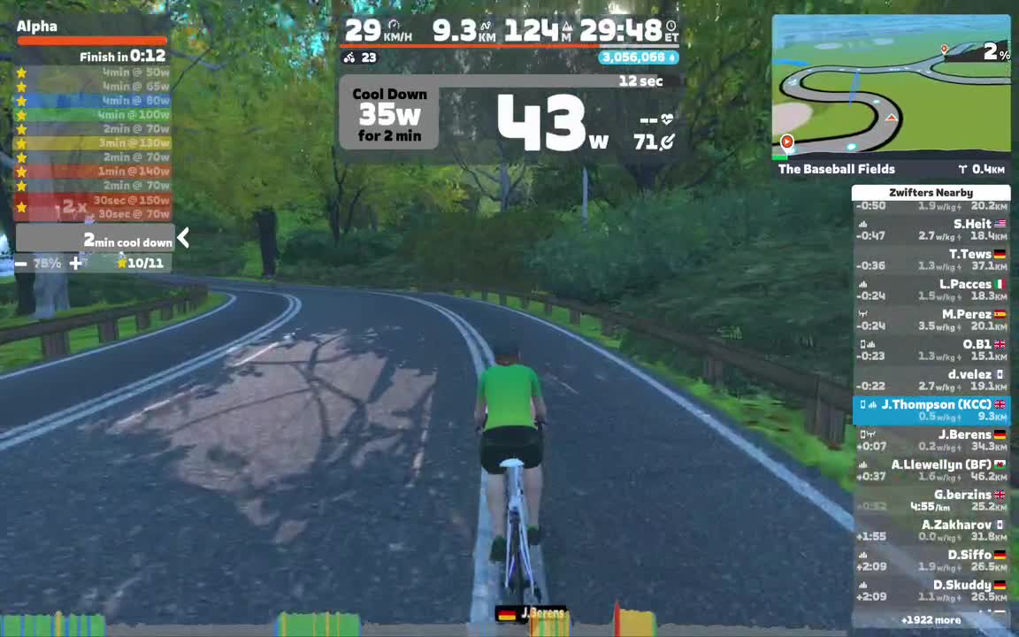 Zwift - Alpha on Knickerbocker in New York