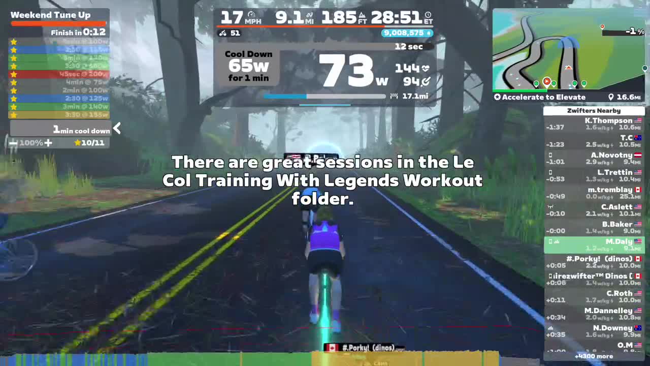 Zwift - El  Rotundo's Meetup on Accelerate to Elevate in Watopia