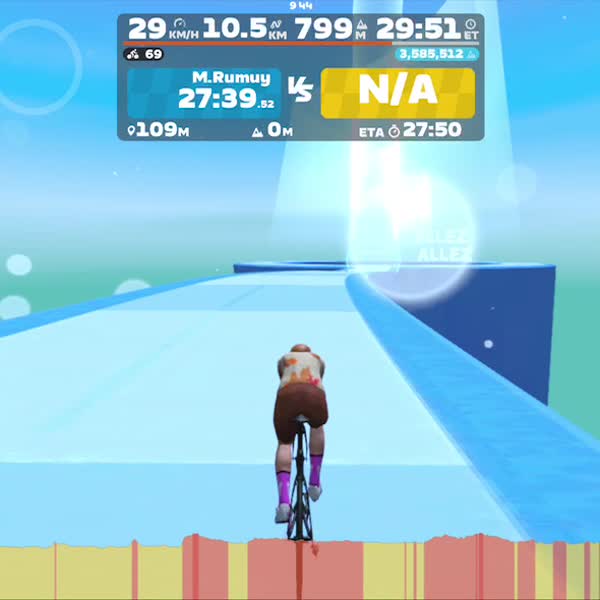 Zwift - Climb Portal: Bealach na Ba at 125% Elevation in France