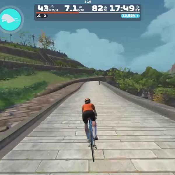 Zwift - Castle to Castle in Makuri Islands