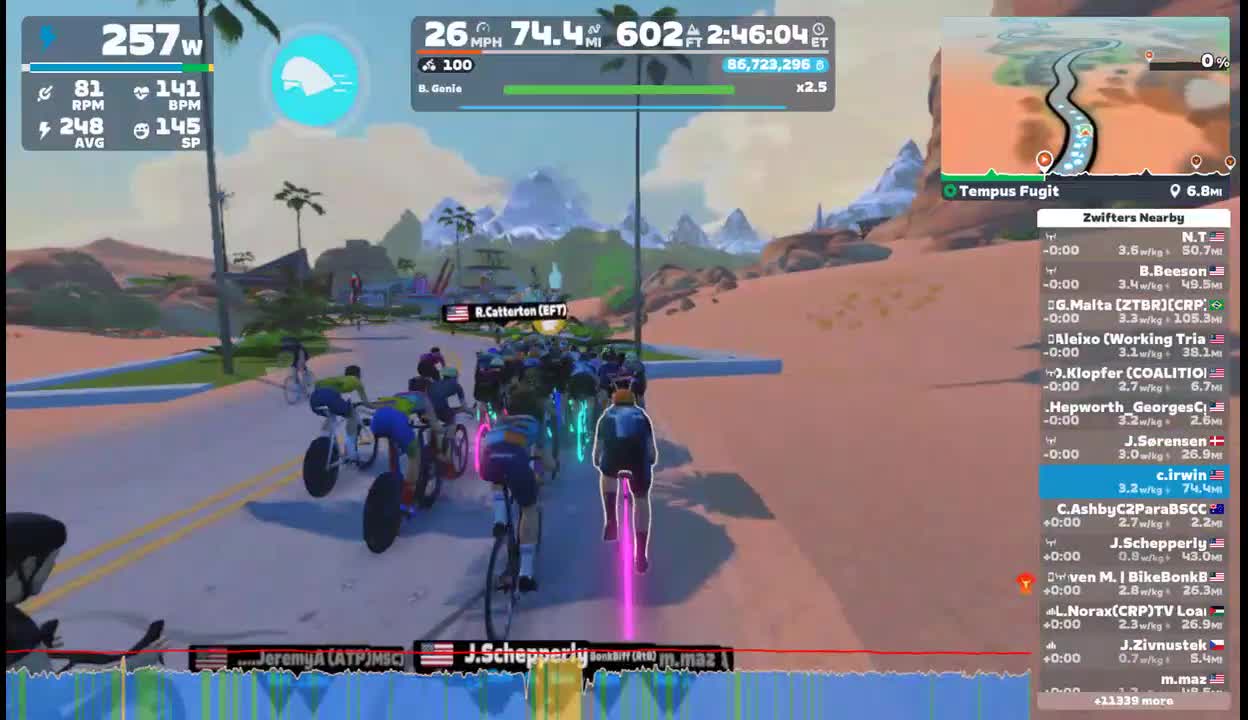 Zwift - Tempus Fugit in Watopia