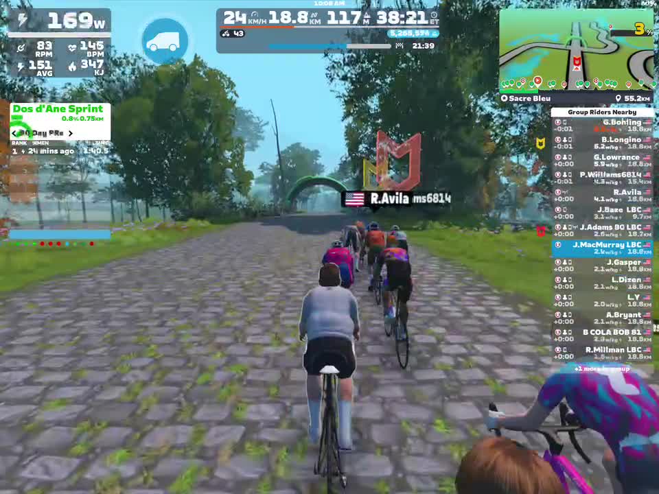 Zwift - Group Ride: Sacre Bleu on Sacre Bleu in France