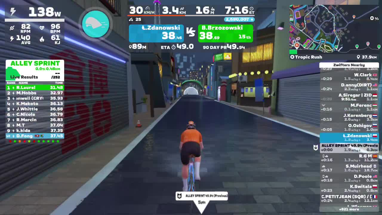 Zwift - Tropic Rush in Makuri Islands