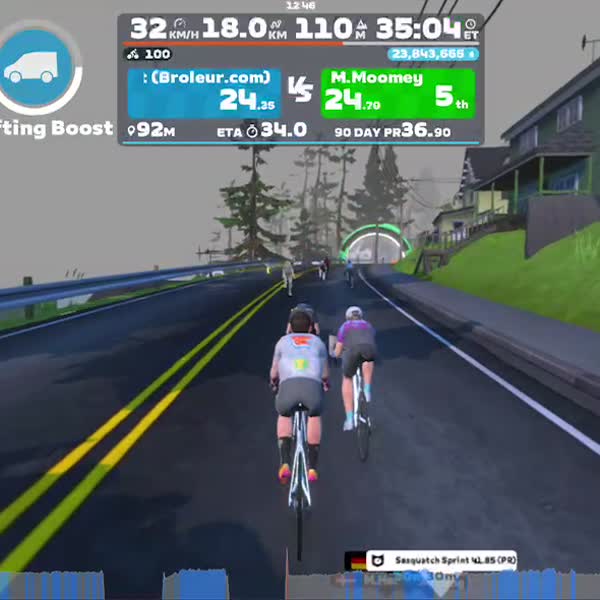Zwift - Southern Coast Cruise in Watopia