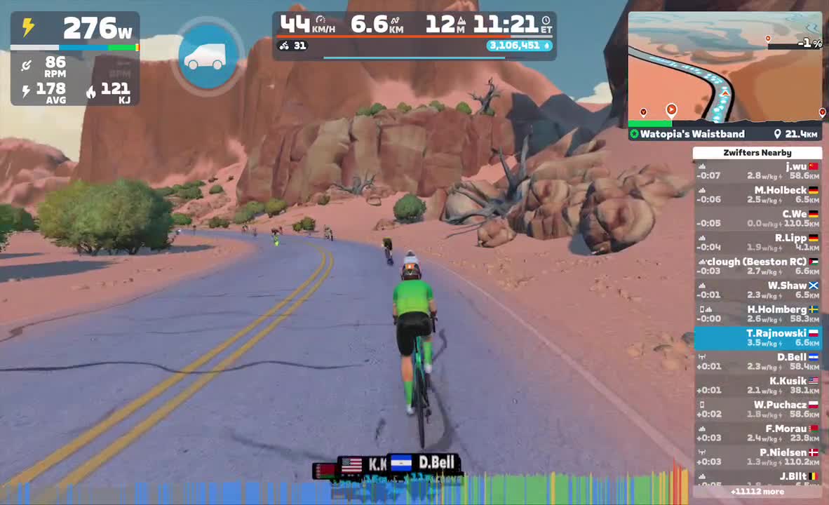 Zwift - Watopia's Waistband in Watopia