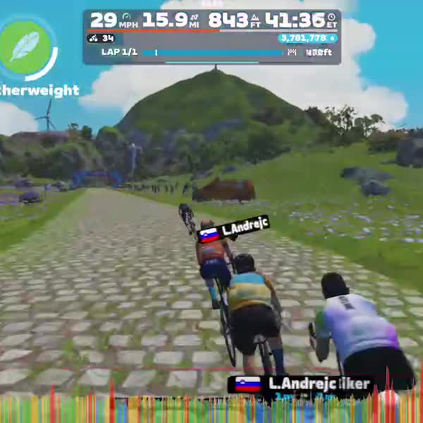 Zwift - Race: Stage 5: Fresh Outta '25: Gentil 8 (D) on Gentil 8 in France