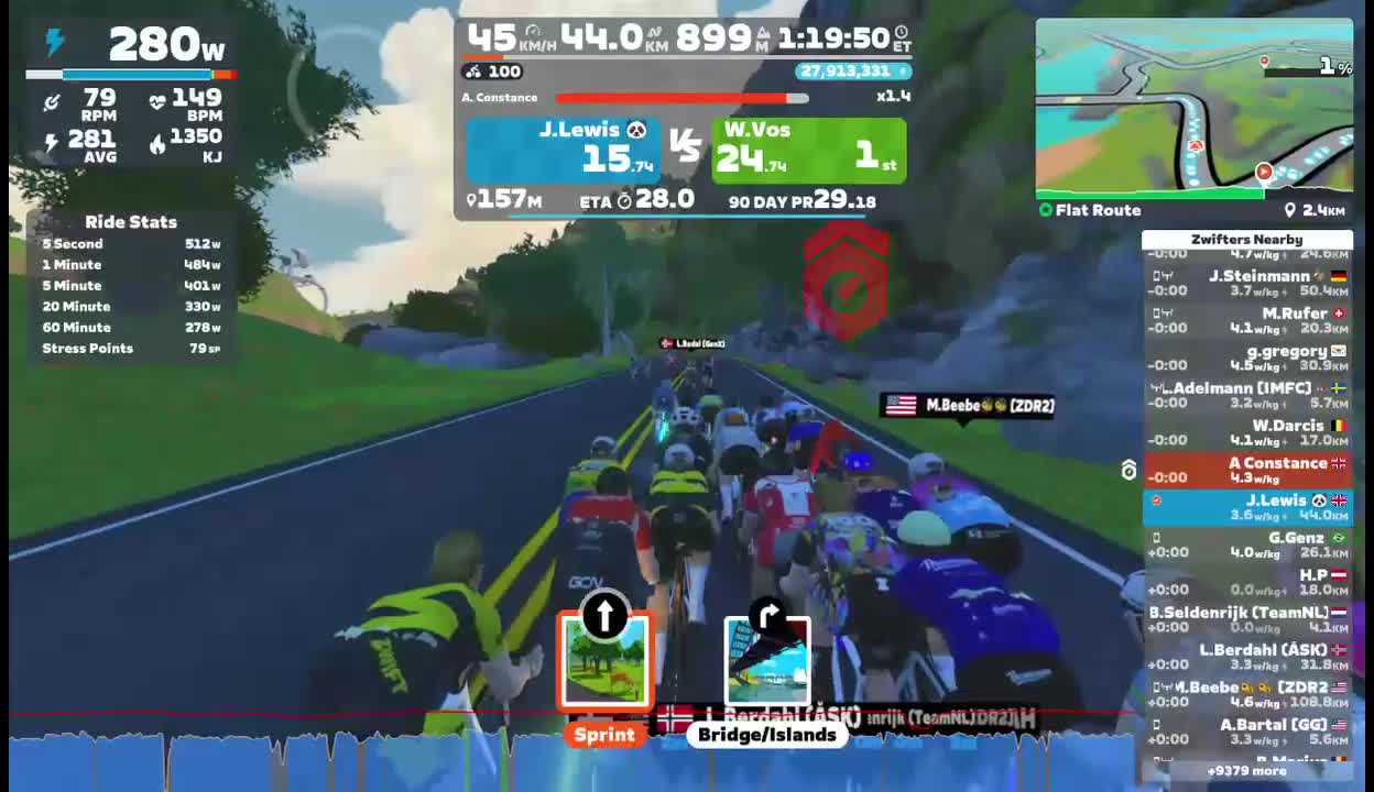 Zwift - Climb Portal: Gotthard Pass at 100% Elevation in Watopia