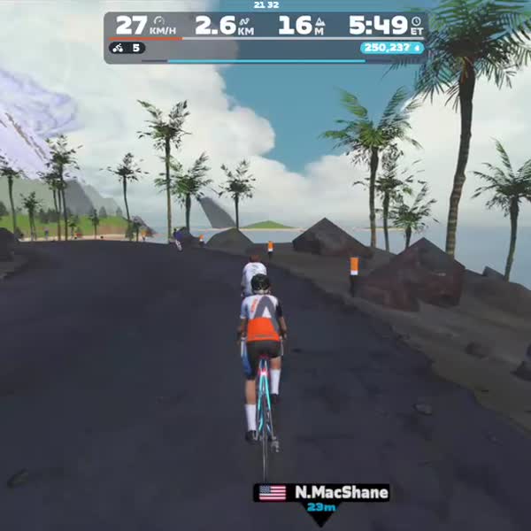 Zwift - Waisted 8 in Watopia