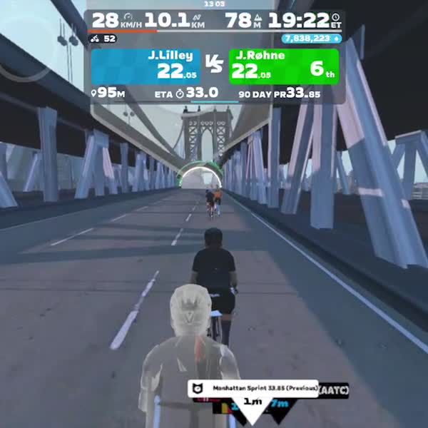 Zwift - Green to Screen in New York