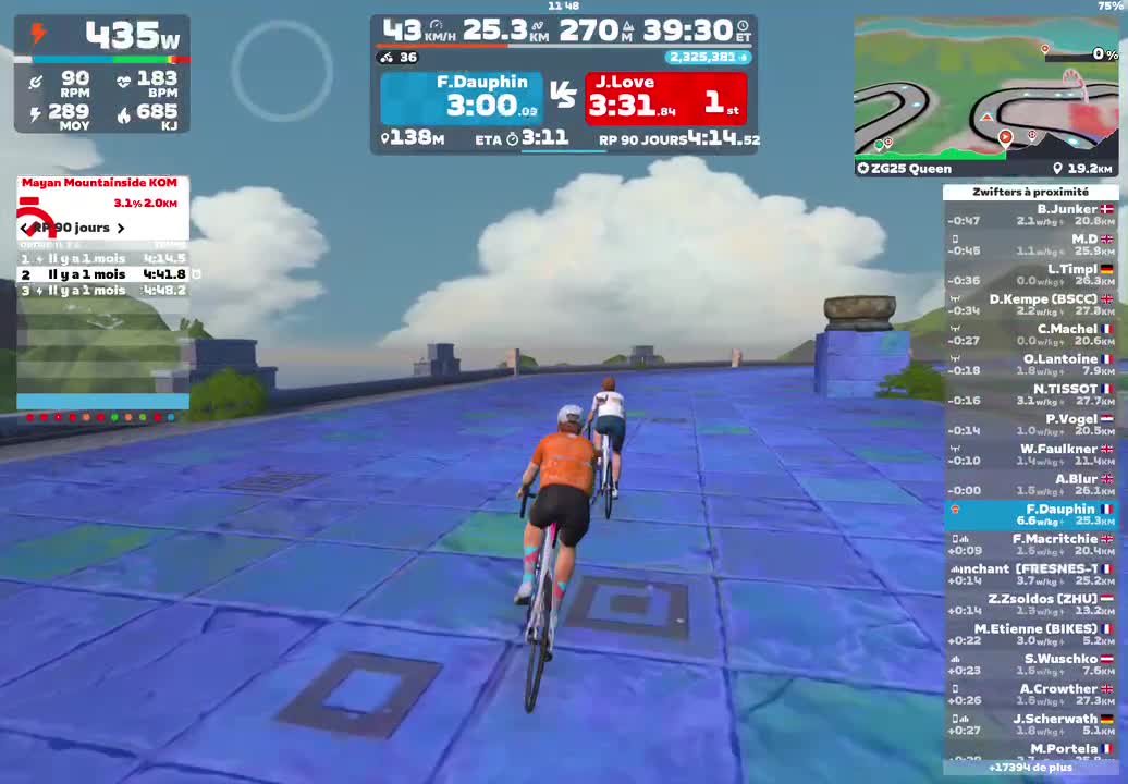 Zwift - ZG25 Queen in Watopia