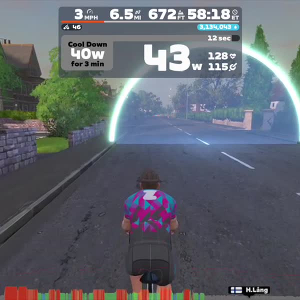 Zwift - Macro to Micro on 2019 Worlds Harrogate Circuit in Yorkshire