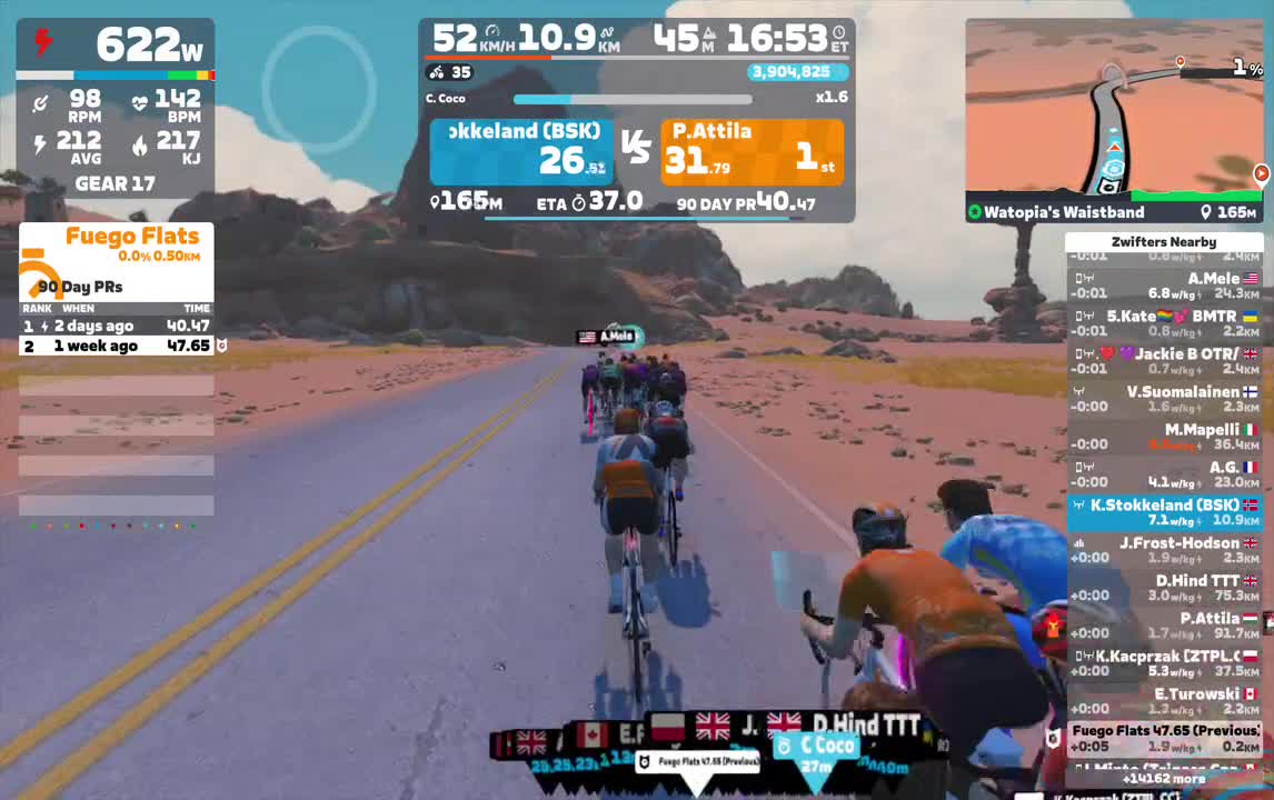 Zwift - Watopia's Waistband in Watopia