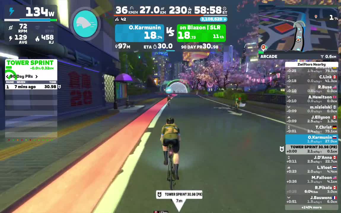 Zwift - Island Hopper in Makuri Islands