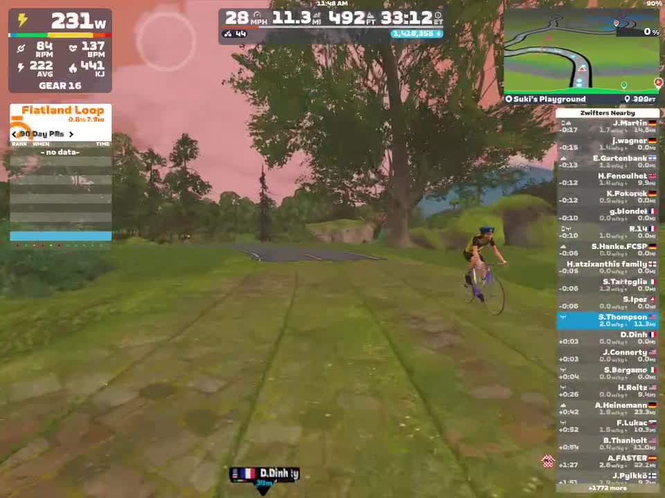 Zwift - Suki's Playground in Makuri Islands
