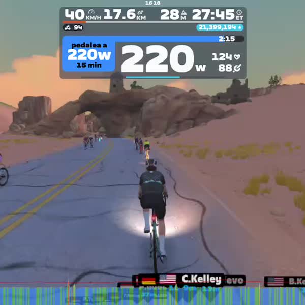 Zwift - Day 3 on Tempus Fugit in Watopia