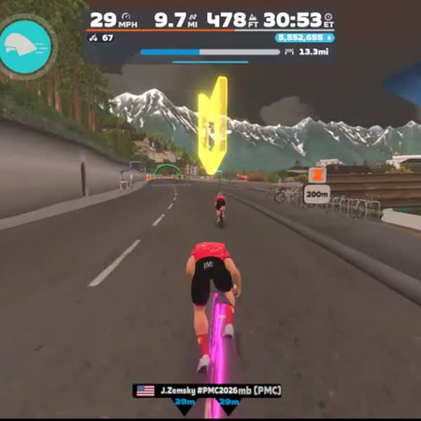 Zwift - Group Ride: As close as we are getting to the Winter Olympics on Innsbruck KOM After Party in Innsbruck