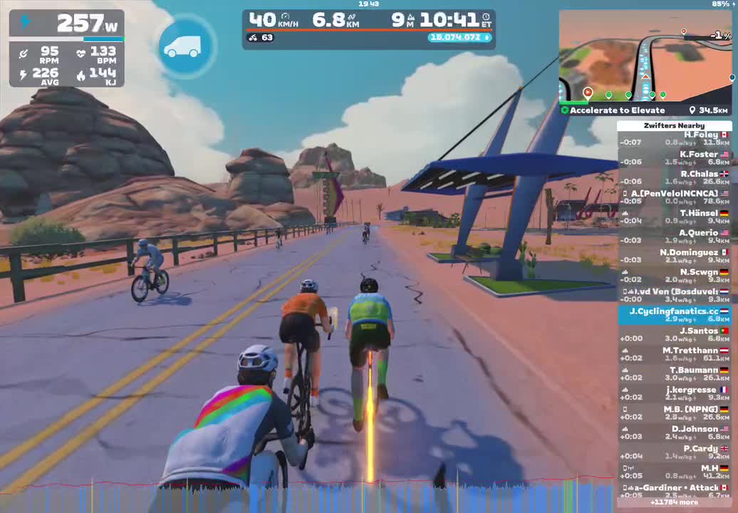 Zwift - Accelerate to Elevate in Watopia