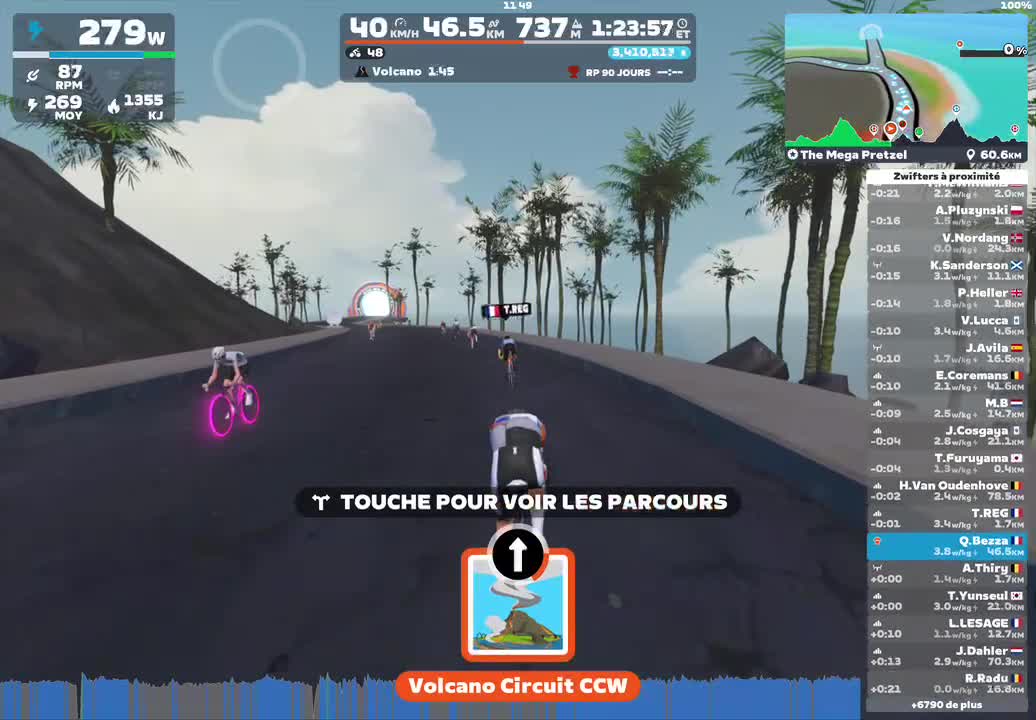 Zwift - The Mega Pretzel in Watopia