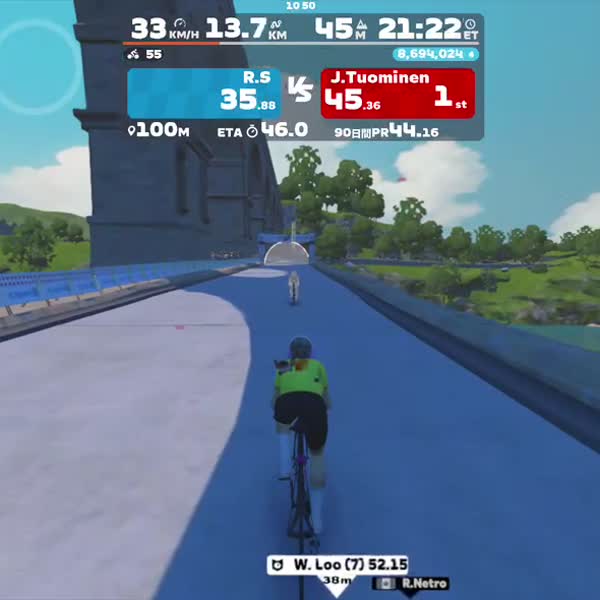 Zwift - R.G.V. in France