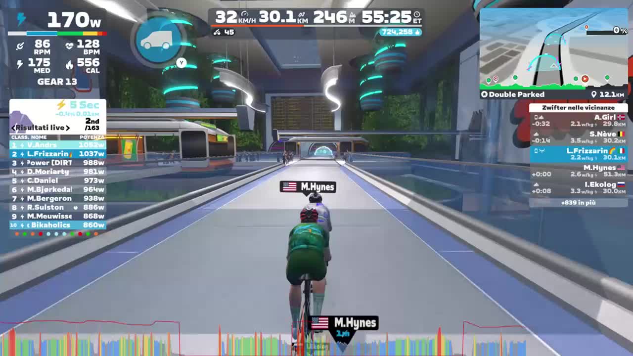 Zwift - Double Parked in New York