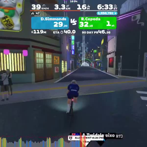 Zwift - Tropic Rush in Makuri Islands