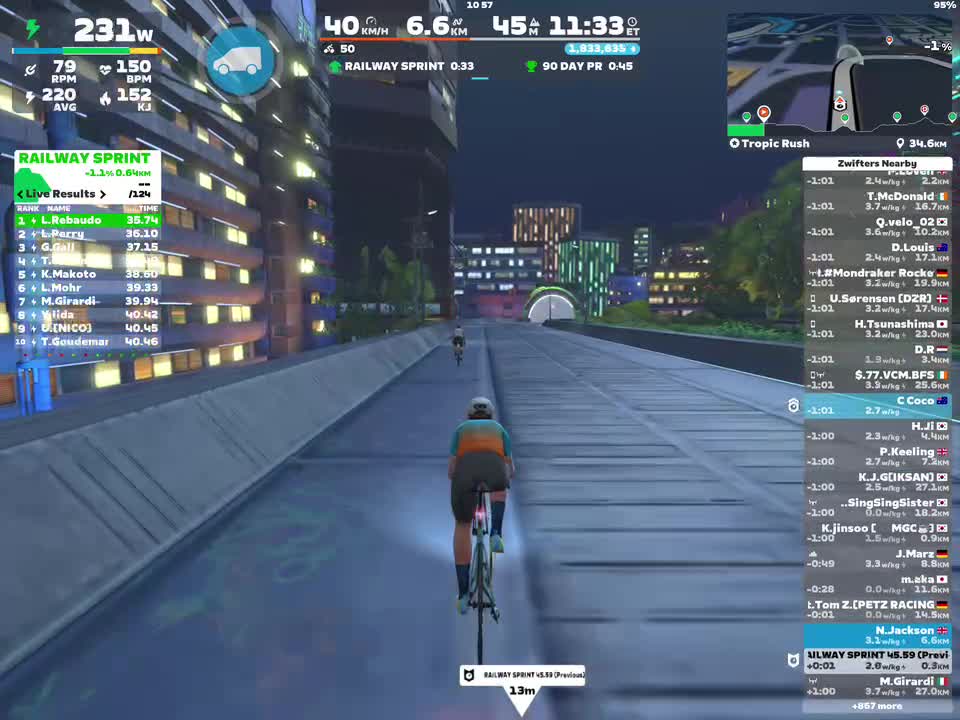 Zwift - Tropic Rush in Makuri Islands