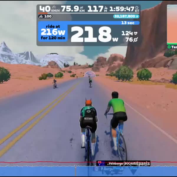 Zwift - : Z2 on Tempus Fugit in Watopia